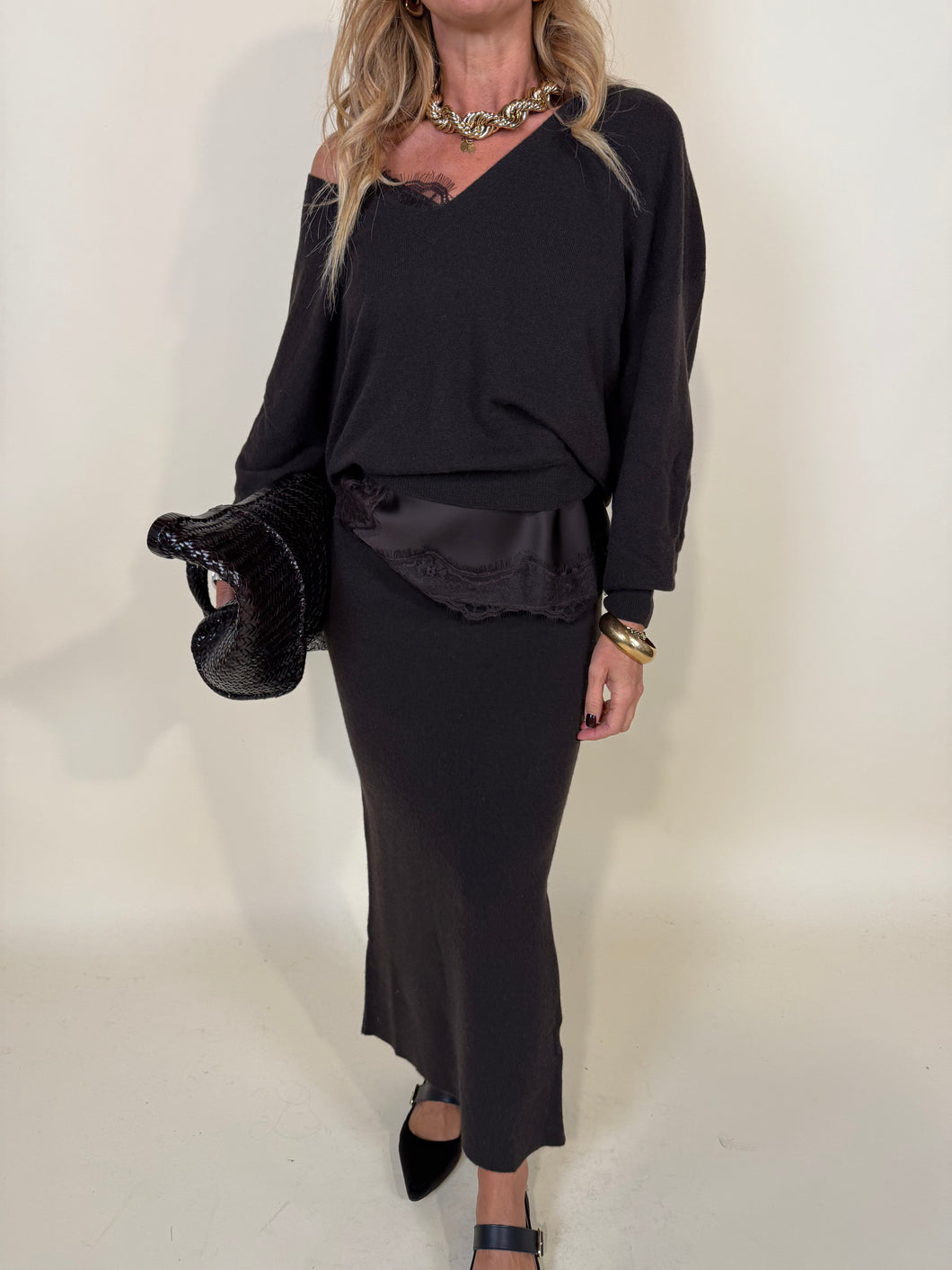Gonna Maglia | Lana & Cashmere
