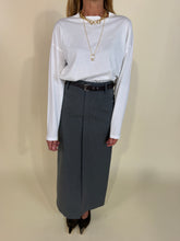 Load image into Gallery viewer, Longuette Gessata | Rayon.

