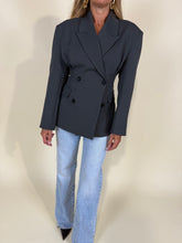 Load image into Gallery viewer, Blazer sfiancato Gin I Grigio
