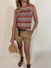 Load image into Gallery viewer, Top Zig Zag Lurex | Toni Caldi | Set Coordinato
