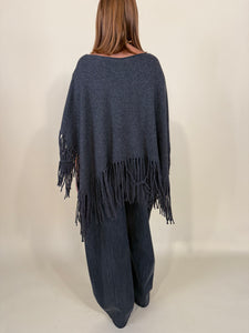 Poncho Akie | Più Colori | 100% Lana