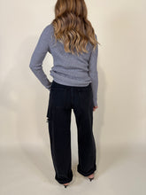 Load image into Gallery viewer, Denim Poppy | Black | Strappi
