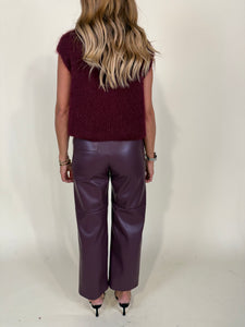 Pantalone Vino | Ecopelle
