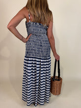 Load image into Gallery viewer, Abito Stripes | Blue &amp; White
