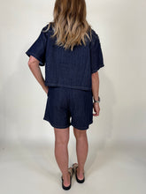 Carica l&#39;immagine nel visualizzatore di Gallery, Completino Strass | Denim Dark
