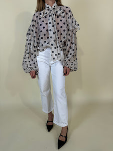 Camicia Maxi Pois