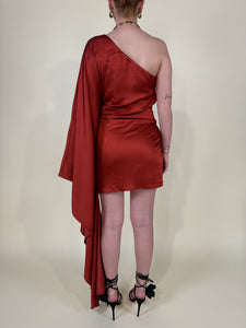 Abito Red Satin