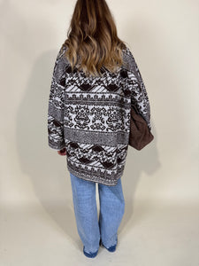 Cardigan Panna | Frangia