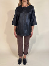 Load image into Gallery viewer, T-shirt Black | Ecopelle / Collezione We2 I
