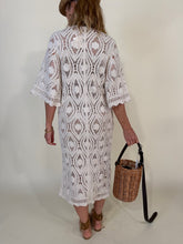 Carica l'immagine nel visualizzatore di Gallery, Kimono Lungo Crochet | Più Colori
