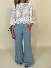 Carica l'immagine nel visualizzatore di Gallery, Denim Wide Leg | Sky
