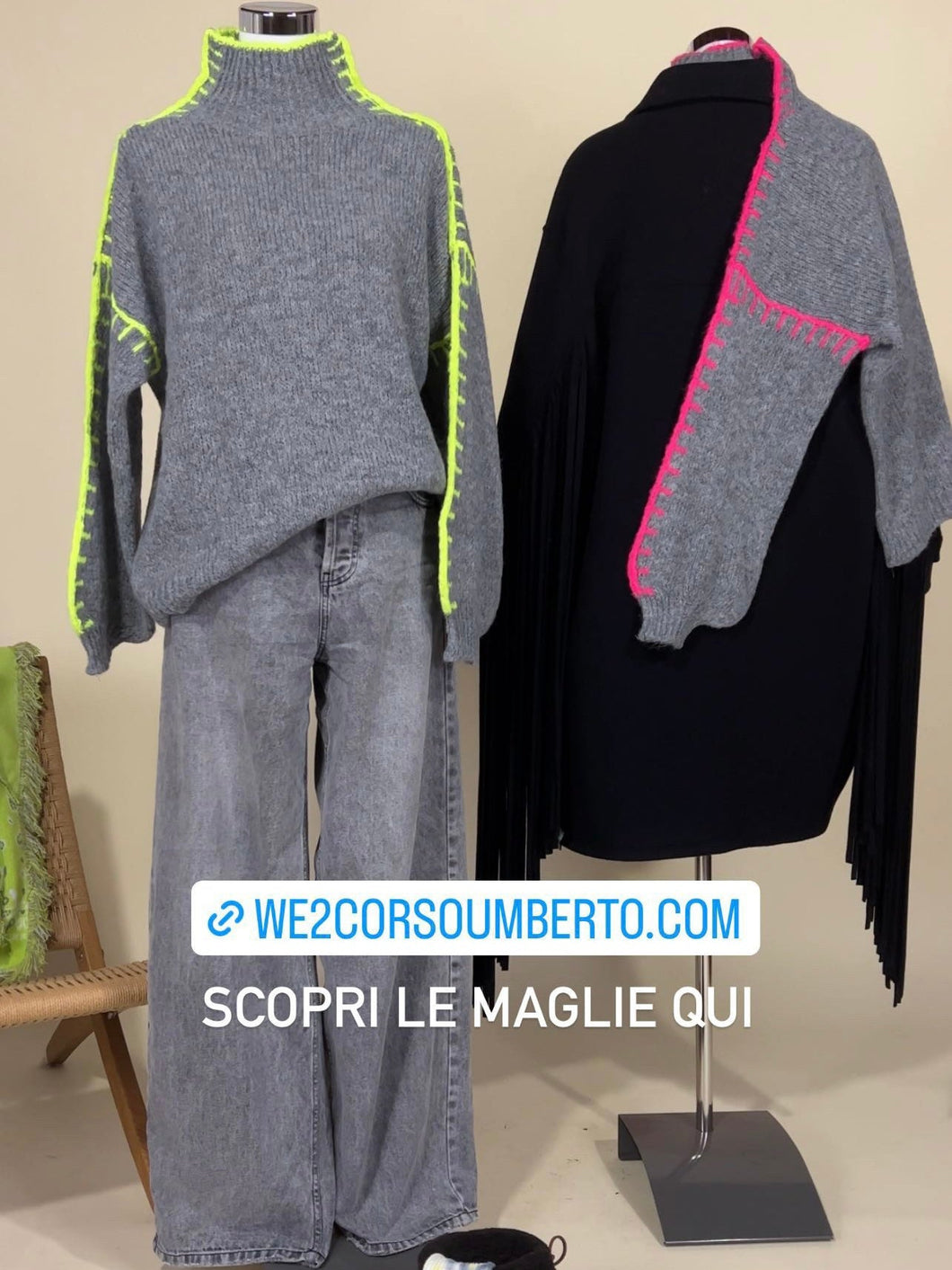 Maglia Impuntura | Più colori | BESTSELLER