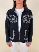 Load image into Gallery viewer, Giacca Bandana | Cardigan | Lana E Cashmere | più colori
