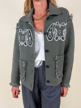 Load image into Gallery viewer, Giacca Bandana | Cardigan | Lana E Cashmere | più colori
