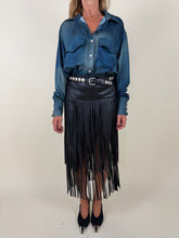 Load image into Gallery viewer, Camicia effetto Jeans | 100% viscosa
