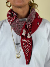 Carica l'immagine nel visualizzatore di Gallery, Foulard Bandana in misto lana e alpaca | Più colori

