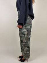 Load image into Gallery viewer, Pantalone ballon camouflage | Cargo in cotone
