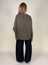 Load image into Gallery viewer, Felpa Aura oversize | Dark Coffee
