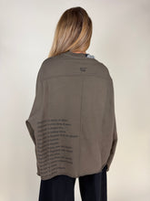 Load image into Gallery viewer, Felpa Aura oversize | Dark Coffee
