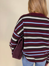 Load image into Gallery viewer, Maglia rigata Bordò | Viscosa
