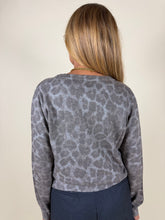 Load image into Gallery viewer, Cardigan maculato Grey | Bottoncini | Wool e cashmere

