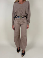 Load image into Gallery viewer, Pantalone egizio 2.0 + cintura sottile | Camel
