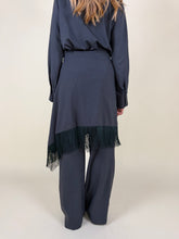 Carica l'immagine nel visualizzatore di Gallery, Pantalone con pareo frangetta in viscosa | Set coordinato | Più colori
