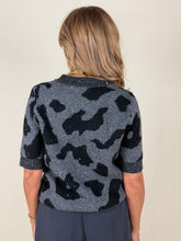 Load image into Gallery viewer, Maglia maculata con Lurex | Grey
