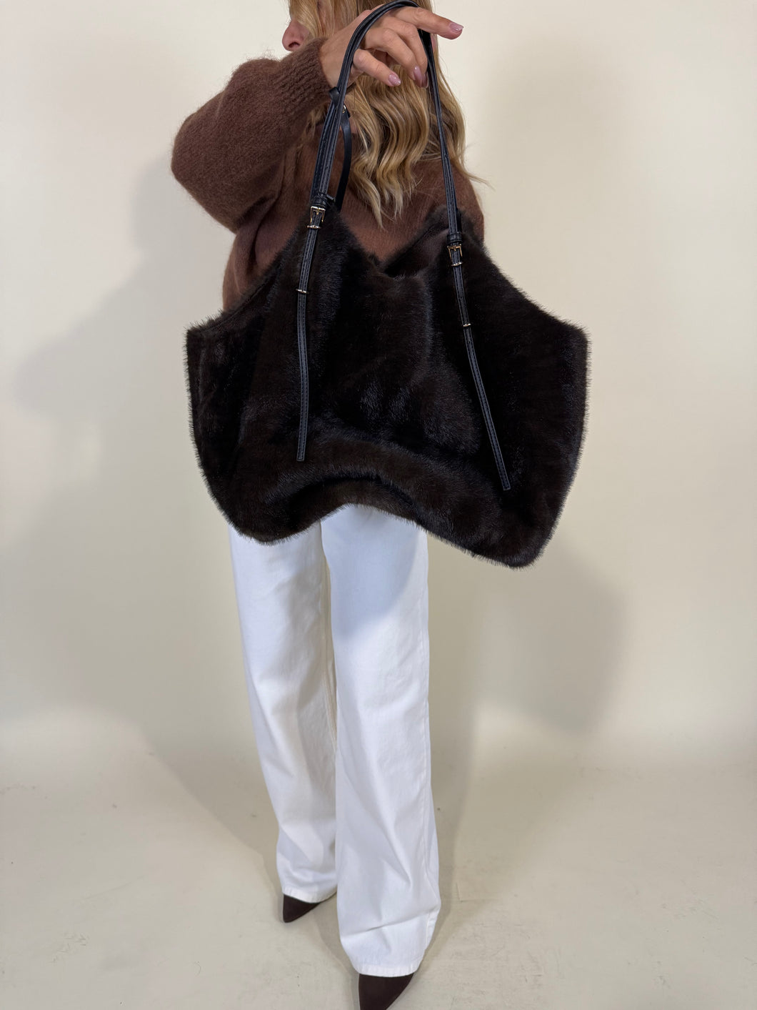 Shopper Ecopelliccia | Moro