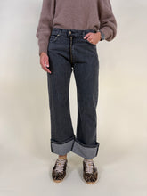 Carica l'immagine nel visualizzatore di Gallery, Denim Gigi zipped | Black Wash
