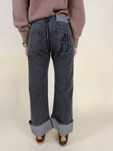 Carica l'immagine nel visualizzatore di Gallery, Denim Gigi zipped | Black Wash
