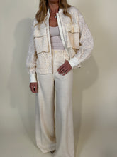Load image into Gallery viewer, Pantalone Wide Ivory
