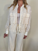 Carica l'immagine nel visualizzatore di Gallery, Bomber Paillettes | Cream
