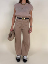 Load image into Gallery viewer, Pantalone egizio 2.0 + cintura sottile | Camel
