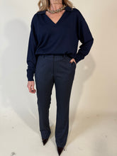 Carica l'immagine nel visualizzatore di Gallery, Pantalone Blue I filo lamè
