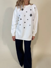 Carica l'immagine nel visualizzatore di Gallery, Maglia Fiocco di Neve | Lana e Cashmere
