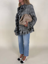 Carica l'immagine nel visualizzatore di Gallery, Giacca cappottino sfrangiata | Wool
