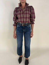Load image into Gallery viewer, Camicia colletto arricciato | Check | Più colori
