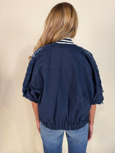 Carica l'immagine nel visualizzatore di Gallery, Bomber Ricami | Blue
