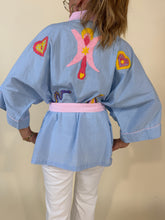 Carica l'immagine nel visualizzatore di Gallery, Kimono Vichy | Ricami
