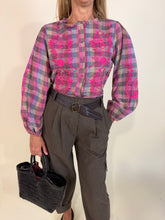 Load image into Gallery viewer, Camicia Quadretti | Ricami
