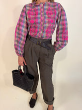 Load image into Gallery viewer, Camicia Quadretti | Ricami
