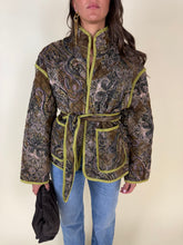 Load image into Gallery viewer, Kimono trapuntato Jaquard | Viscose &amp; wool

