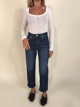 Load image into Gallery viewer, Jeans Straight Blue.
