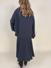 Load image into Gallery viewer, Pull collo alto a costa | Grey | Set coordinato
