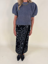 Load image into Gallery viewer, Gonna in maglia stampa bandana | Paisley
