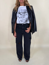 Load image into Gallery viewer, Denim Poppy | Black | Strappi
