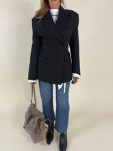 Load image into Gallery viewer, Giacca Botton | Sfiancata | BLACK

