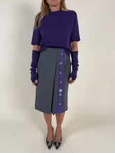 Load image into Gallery viewer, Gonna longuette pieghe + strass | Più varianti
