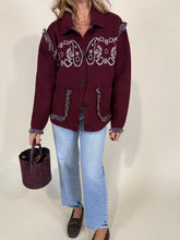 Carica l&#39;immagine nel visualizzatore di Gallery, Giacca Bandana | Cardigan | Più colori | Lana &amp; Cashmere
